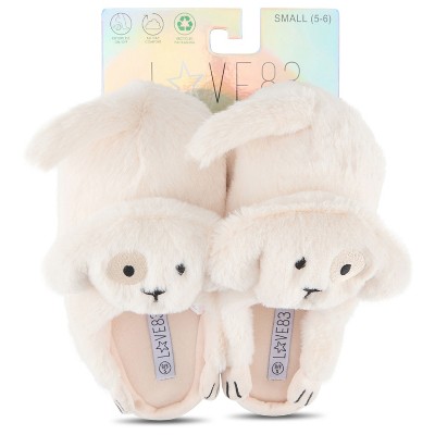Love 83 3D Plush Puppy Novelty Slipper with Hard Outsoles - Makes a Great Holidy Gift