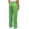 Sesame Street Pajama Pants Adult Oscar The Grouch Garbage Lounge Bottoms - 4 of 4