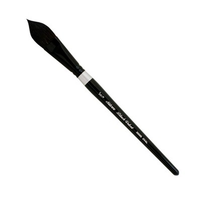 Black Velvet 3/4" Oval Wash Watercolor Paintbrush
