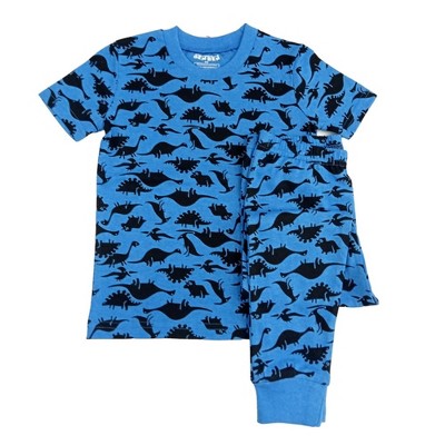 BenBen Dark Dinousars Shortsleeve Pajamas