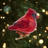 Kurt Adler Noble Gems Glass Clip-On Ornament for Christmas Tree, Cardinal - 3 of 3