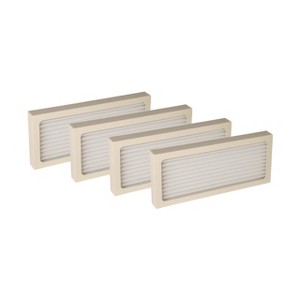 Nispira Air Filter Replacement Compatible with Hamilton Beach TrueAir Ultra Quiet True Air Purifier 04386A, 04383 04385 04384 990051000, 4 Packs - 1 of 3