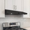 Cosmo COS-KS6U36-BK 36 in. Haven Collection 500 CFM Ducted Under Cabinet Range Hood, Touch Controls, LED Lights in Matte Black - 2 of 4