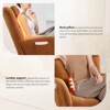 Rocking Chair Nursery Teddy, Upholstered Baby Fluffy Glider Rocker for Adults Small Spaces Indoor - 2 of 4
