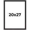 PosterPalooza | Antique Red Picture Frame - UV Acrylic, Foam Board Backing, Hanging Hardware - 2 of 4