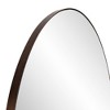 Howard Elliott Van Buren Stainless Steel Framed Mirror - 4 of 4