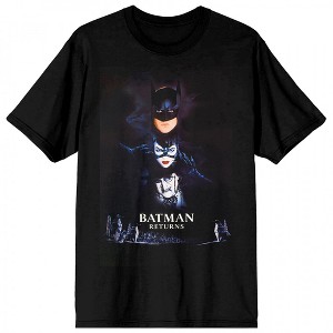 Mens Batman Returns Poster T-Shirt - 1 of 2