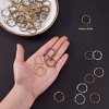 200pcs Alloy Linking Rings, 4 Colors Mixed Circle Connector Links for Jewelry Making (Necklaces, Bracelets, Earrings) - 3 of 4