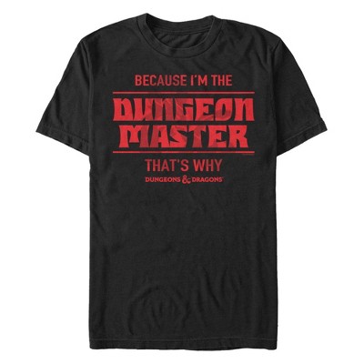 T-Shirt Humour Roleplay "When The DM Smiles" - Noir - Taille S à 3XL - Impression Durable