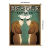 Amanti Art Beagle Coffee Co by Ryan Fowler Canvas Wall Art Print Framed 18-in. x 24-in. - 4 of 4