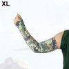 Unique Bargains Basketball Sports Camouflage Cooling Arm Elbow Compression Sleeve Green Gray Brown Blue 1 Pair - 3 of 4