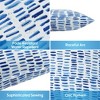 Chery Life 2 Pack Outdoor Throw Pillows, Waterproof & Fade-Resistant Patio Cushions (18x18 Inch) - 4 of 4