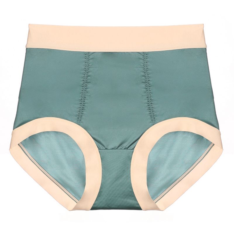 Agnes Orinda Women's Seamless High Rise Laser Cut Brief Comfort Stretchy Underwear, 1 of 6