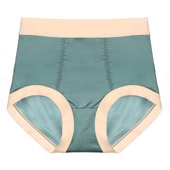 Agnes Orinda Women's Seamless High Rise Laser Cut Brief Comfort Stretchy Underwear