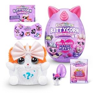 Rainbocorns Kittycorn Surprise Series 2 Plush by ZURU - 1 of 4