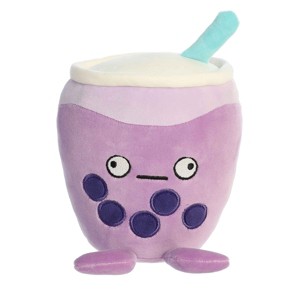 Aurora Small Bobbie Boba Wackadoodles Crazy Stuffed Animal Purple 6" - 1 of 4