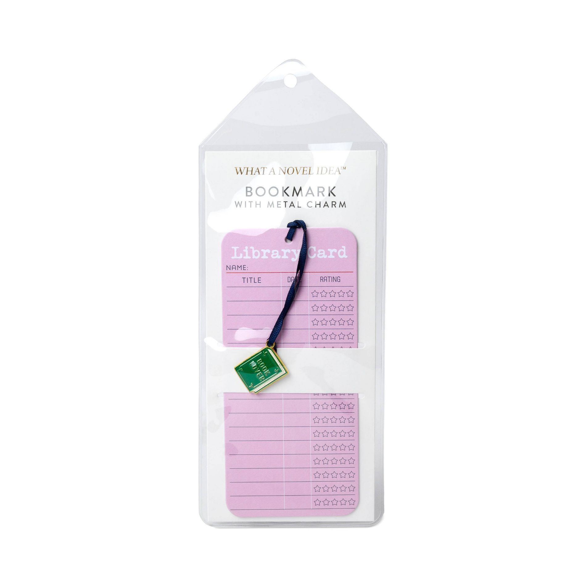 Library Card Bookmark