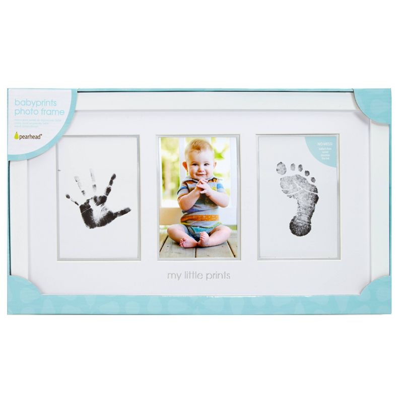 Pearhead Babyprints Photo Frame - White, 4 of 8