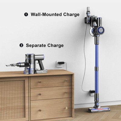 Teendow Cordless Stick Vacuum Cleaner 150W, Rechargeable Vacuum Cleaner for Home/Carpet - Thumbnail 2