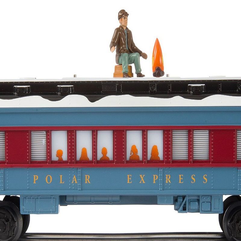 Lionel Electric The Polar Express Disappearing Hobo Car O Gauge Model Train Car with Interior Illumination and Operating Couplers, 6 of 8