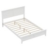 TIRAMISUBEST King/Full Platform Bed Frame Solid Pine Wood Modern Minimalist Tapered Legs Wear Resistant Finish Easy Assembly - 2 of 4