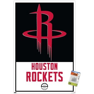 Trends International NBA Houston Rockets - Logo 21 Unframed Wall Poster Prints - 1 of 4