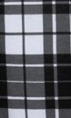 plaid black & white