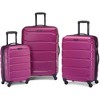 Samsonite Omni Hardside Nested 3pc. Luggage Set, Radiant Pink w/ 10pc Accessory Kit - 2 of 4