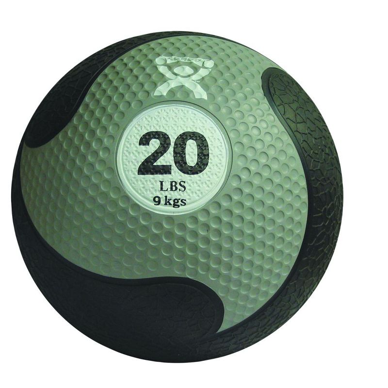 CanDo, Firm Medicine Ball, 8" Diameter, Yellow, 2 lbs., 1 of 4