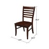 International Concepts Set of Two Cosmo Roma Chairs - 3 of 4
