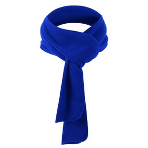 Anna-Kaci Winter Scarf Fleece Neck Warmer Solid Soft Windproof Lightweight Cold Weather Outdoor Gear for Women and Men - 1 of 4