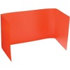 Porta-Screen Carrel for Use with Tabletop, Colors May Vary - 3 of 4
