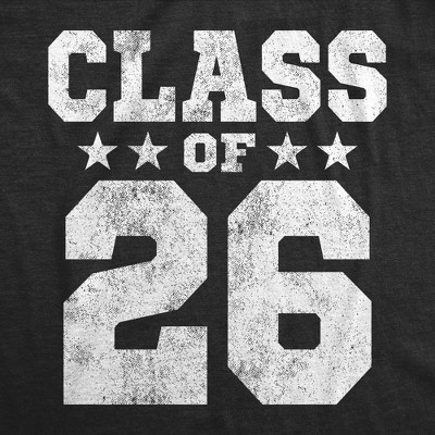 Мужские футболки Crazy Dog T-Shirts, Inc. Mens Funny T Shirts Class Of 26 Sarcastic Graduation Graphic Novelty Tee for Men - Crazy Dog Men's T Shirt With Sarcastic Sayings Black S — фото 2