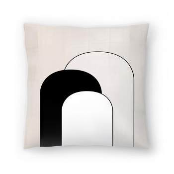 Americanflat Modern Minimal Abstract Throw Pillow By The Print Republic