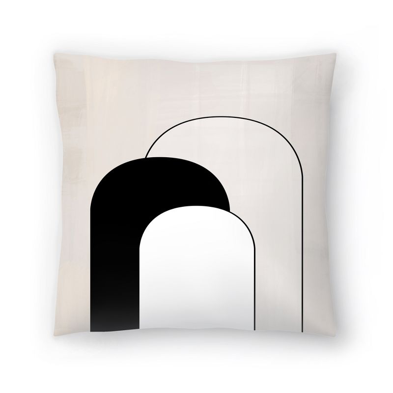 Americanflat Modern Minimal Abstract Throw Pillow By The Print Republic, 1 of 5