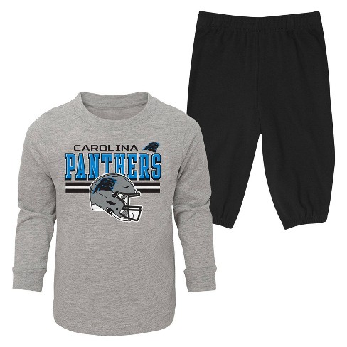 NFL Carolina Panthers Toddler Boys' 2pk Long Sleeve T-Shirt and Pant Set - image 1 of 3