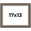 PosterPalooza | Weathered Black Picture Frame - UV Acrylic, Backing Board, Hanging Hardware Included - 2 of 4