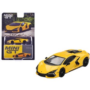Lamborghini Revuelto Giallo (Yellow) Limited Edition 1/64 Diecast Model Car by Mini GT - 1 of 4