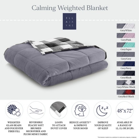 Top Reversible Weighted Anti-Anxiety Blanket