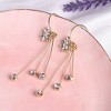 SOHI Women's Flower Drop Earrings - 2 of 3