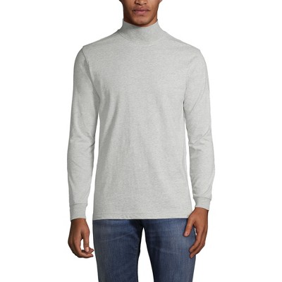 Lands' End Men's Super-T Mock Turtleneck