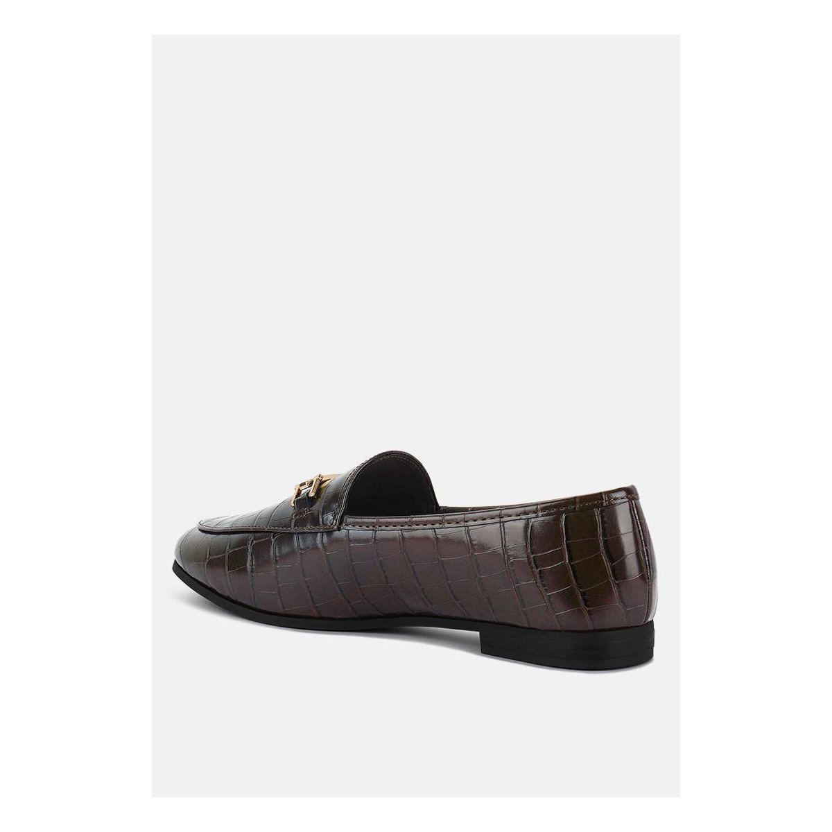Женские туфли London Rag Womens Deverell Street Smart Horsebit Embellished Loafers 6 — фото 3