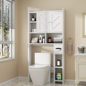 Celebalcony Over The Toilet Storage Cabinet for Bathroom Space Saver - 1 of 4