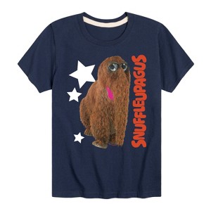 Boys' - Sesame Street - Snuffleupagus Photo Short Sleeve Graphic T-Shirt - 1 of 4
