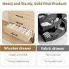 Homhougo Drawer Freestanding Dresser, Closet Storage Cabinet for Living Room, Entryway - 3 of 4