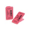 Fred & Friends 4pk Luckyoo Ticket To Bite Bag Clips - 2 of 2