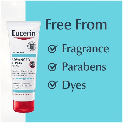 Eucerin Advanced Repair Body Cream for Very Dry Skin Unscented - 8oz_6