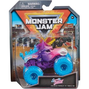 Monster Jam, Official Sparkle Smash Monster Truck, Die-Cast Vehicle, 1:64 Scale, Kids Toys for Boys Ages 3 and up - 1 of 4