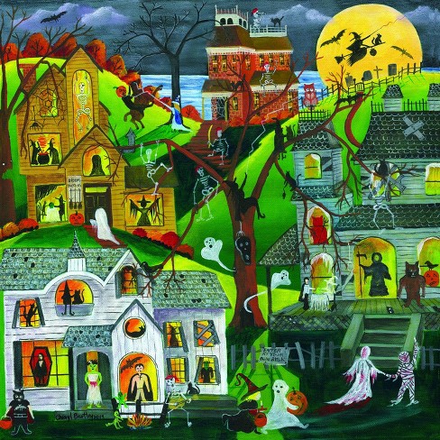 Sunsout Dark, Eerie And Full Of Treats 500 Pc Halloween Jigsaw Puzzle ...