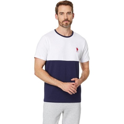 U.S. Polo Assn. Men's Short Sleeve Color Block Crewneck T-Shirt